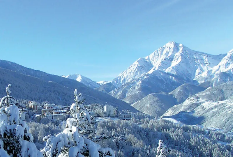 View over Sauze d'Oulx