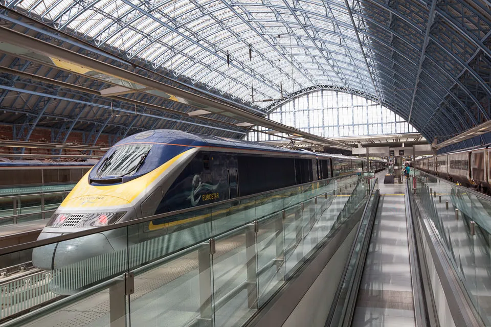 Eurostar at St Pancras