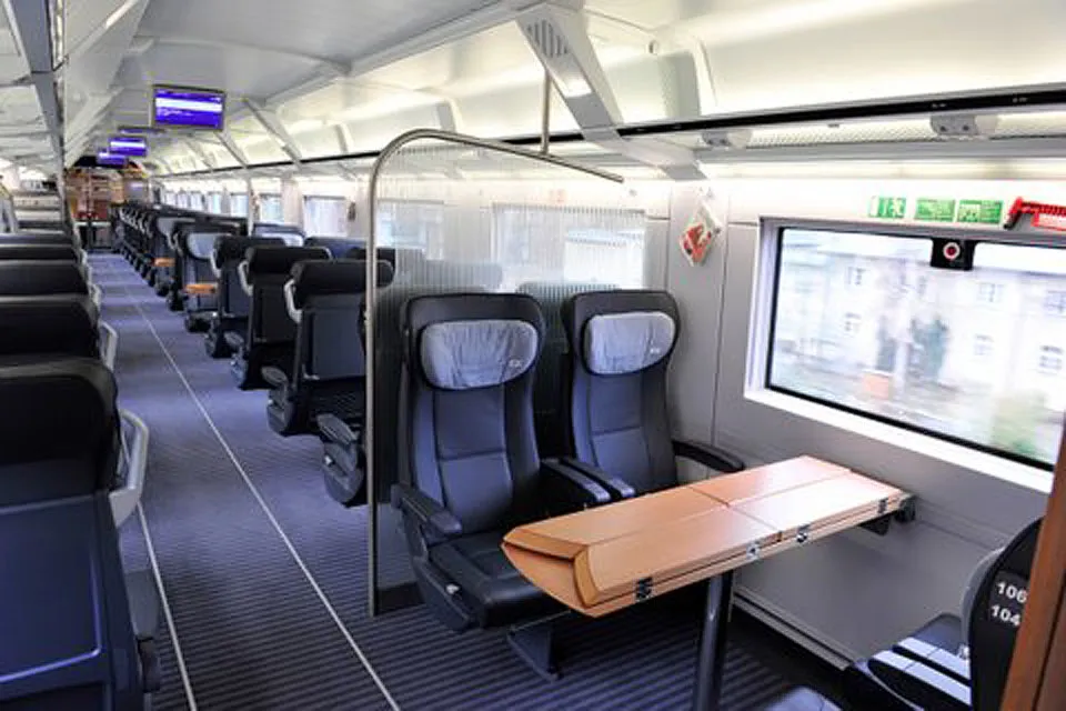 2nd Class ICE carriage