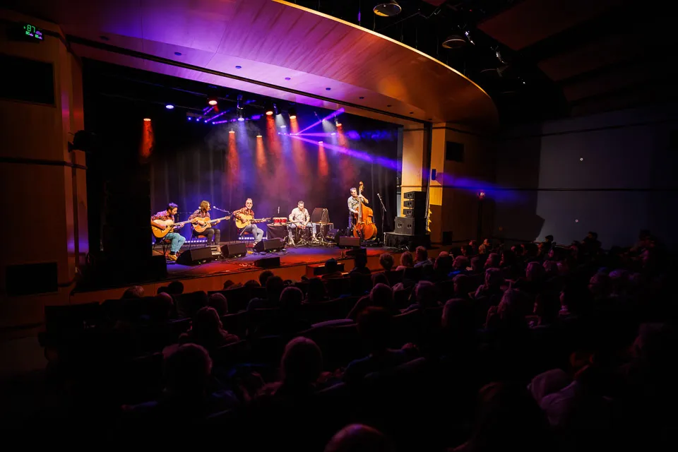 M&eacute;ribel hosts an annual jazz festival in winter