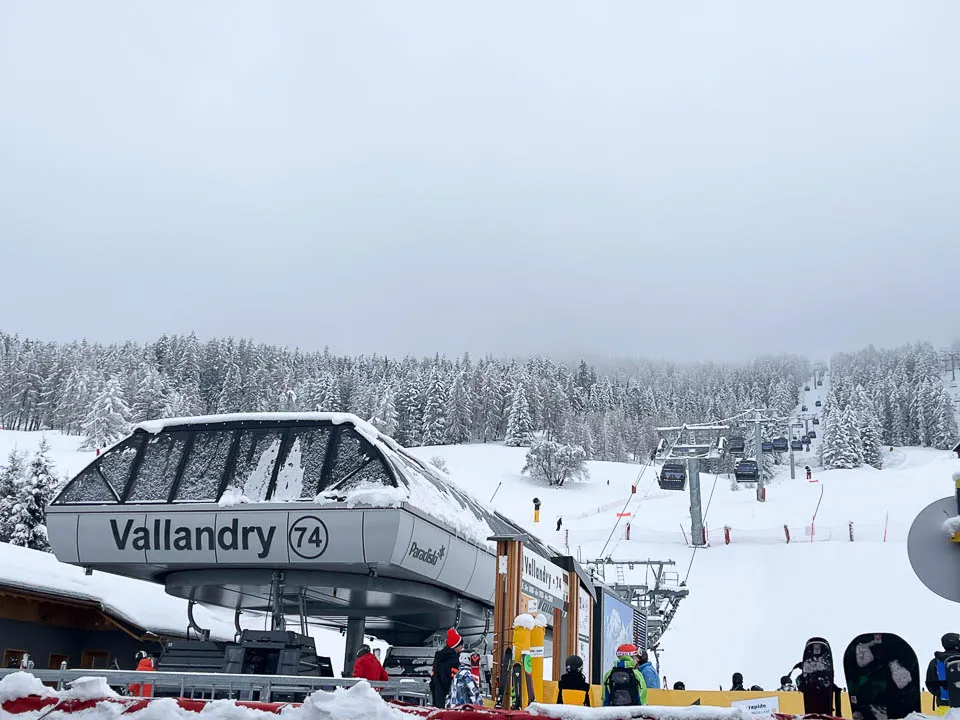 Vallandry gondola
