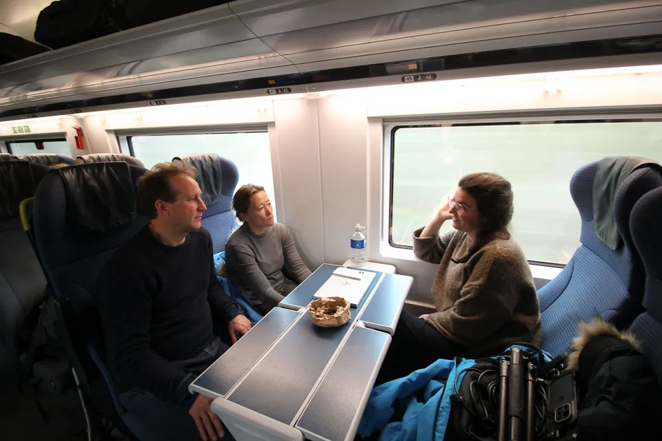 Richard et al on Eurostar