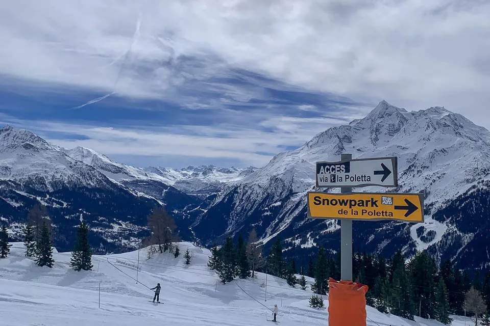 La Rosiere slopes